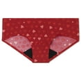 thumbnail image 1 of Teen Period Underwear - Hipster Seamless | Ruby Heart, 1 of 3