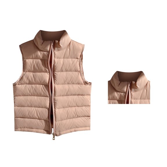 Teen Puffer Vest Lightweight Sleeveless Girls' Outerwear Jackets & Coats Winter Clothes Little Girl 11-12 Years