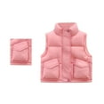 thumbnail image 1 of Teen Puffer Vest Sleeveless Jacket Lightweight Girls' Outerwear Jackets & Coats Girls Winter Clothes Kids Clothes Girls Size 10-12 Years, 1 of 5