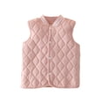 thumbnail image 1 of Puffer Vest Winter Vest Lightweight Button Down Cute Jacket Sleeveless Winter Jacket 13-16 Years, 1 of 4
