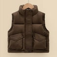 thumbnail image 1 of Teen Girls Puffer Vest Years Lightweight Sleeveless Outerwear Jackets & Vests Years Winter Clothes Clothes for Girls Years 10-12 Years, 1 of 5