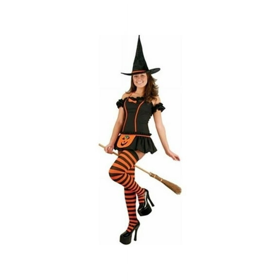 Teen Pumpkin Witch Costume