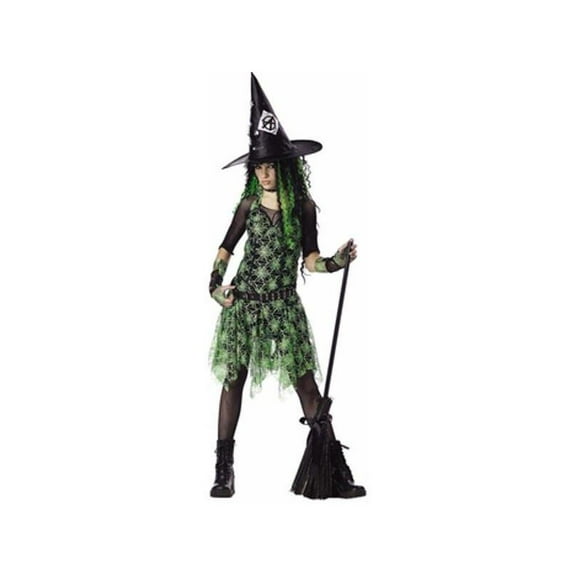Teen Punk Rocker Witch Costume