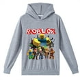 thumbnail image 1 of Teen Roblox Classic Hoodie Casual Pullover Sweatshirts Hooded Long Sleeve Tops for Spring,Fall, 1 of 2