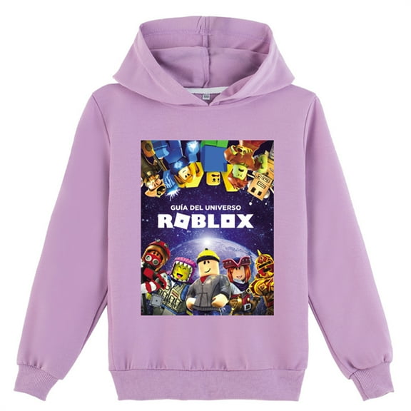 Teen Roblox Pullover Sweatshirts Hooded Cotton Long Sleeve Hoodies Casual Tops for 8-16 Years