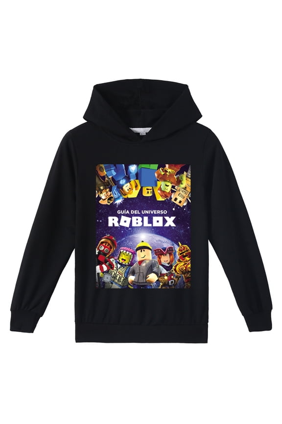 Teen Roblox Pullover Sweatshirts Hooded Cotton Long Sleeve Hoodies Casual Tops for 8-16 Years