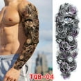 thumbnail image 1 of Teen Room Decor For Girls, Wall Decor For Bedroom Teen Girl, Men Arm Tattoo Temporary Tattoos Sticker Fake Tatoo Hot 3D Art Waterproof, 1 of 2
