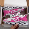 thumbnail image 1 of Teen Running Shoes Breast Cancer Awareness Fall Air Mesh Sneakers Couple Brand Flats Adults Breathable Sepatu Pria, 1 of 8