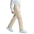 thumbnail image 1 of Teen School Pants For Boys Pull On Chino Pants With Pockets Straight Pants Boy Khaki Uniform Pants Boys Back To School Clothes Teen Boys Pants 11-12 Years, 1 of 5
