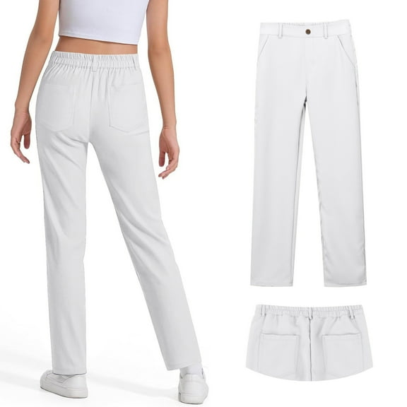 Teen School Pants For Boys Straight Pants With Pockets Pull On Chino Pants Stretch Pants Gray Uniform Pants For Boys Boys Back To School Clothes Teen Preppy Clothes 15-16 Years