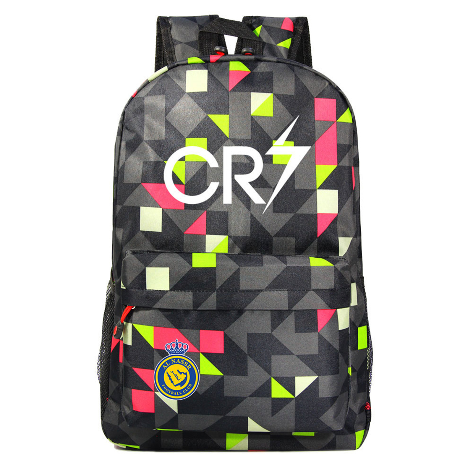 Teen Soccer Star Cristiano Ronaldo Classic Backpack,Al-Nassr FC Casual ...