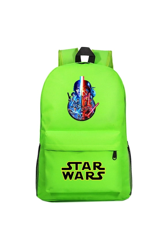 Teen Star Movie Wars Backpack Lightweight Casual Daypack Durable Canvas School Bookbag for Student