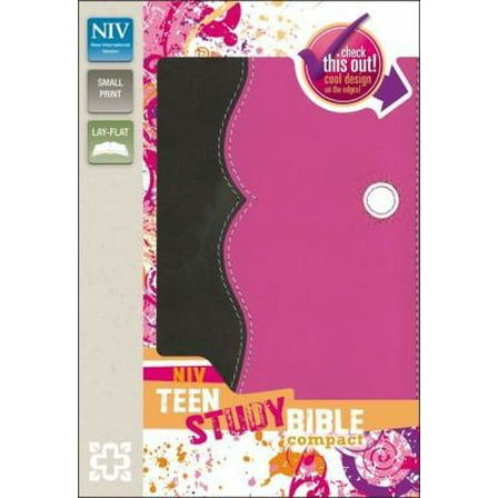 Pre-Owned NIV, Teen Study Bible, Compact, Imitation Leather, Pink/Brown (Unknown) 0310736285 9780310736288