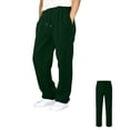 thumbnail image 1 of Sweatpants Girls Athletic Joggers with Pockets Drawstring Basic Green Pants Kids Size 13-14 Years Boys Sweatpants, 1 of 8