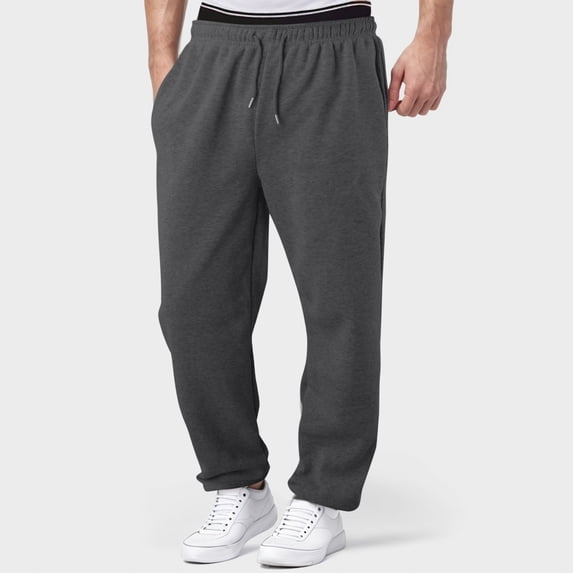 Teen Sweatpants High Waisted Wide Leg Pants Girls Kids Dark Gray Sweatpants Baggy Pants Kids Cute Clothes For Girls 13-14 Years