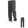 thumbnail image 1 of Teen Boys Sweatpants Athletic Pants for Girls with Pockets Adjustable Drawstring Basic Gray Sweatpants Boy Pants 13-14 Years, 1 of 9