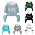 thumbnail image 1 of Sweatshirt Girl Long Sleeve Crew Neck Sweater Casual Light Blue Fall Clothes Girl Outfits Size 10-12 Years, 1 of 3