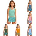 thumbnail image 1 of Teen Swimsuit Girl Girls Swimsuit With Shorts Two Piece Bathing Suit Girls Girls Swimsuit Size 10-11 Years, 1 of 4