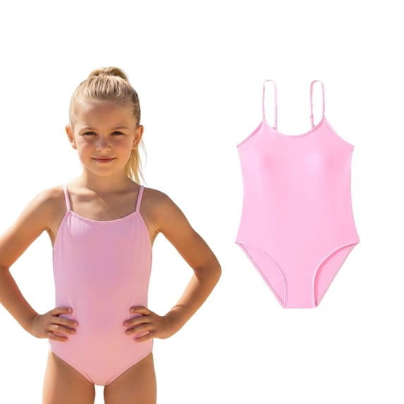 Swimsuit Girls 1 Piece Swim Suit Girls Black Bathing Suit Cute Swimsuits Girls 10-11 Years