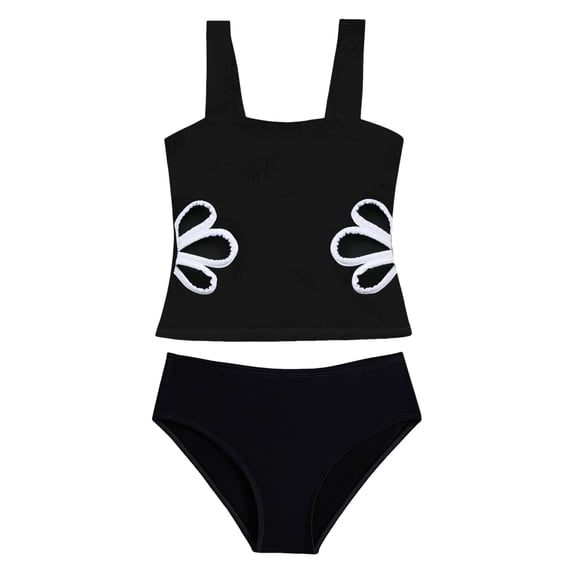Teen Swimsuits Bikini Girls Swimsuits for Teens 8-16 Two Piece Tankini Bathing Suit Teen Girl Swimming Suits