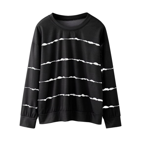 T Shirts for Girls Striped Long Sleeve Shirt Girls Crew Neck Basic Tees Fall Tops Girls Size 14-15 Years Shirts