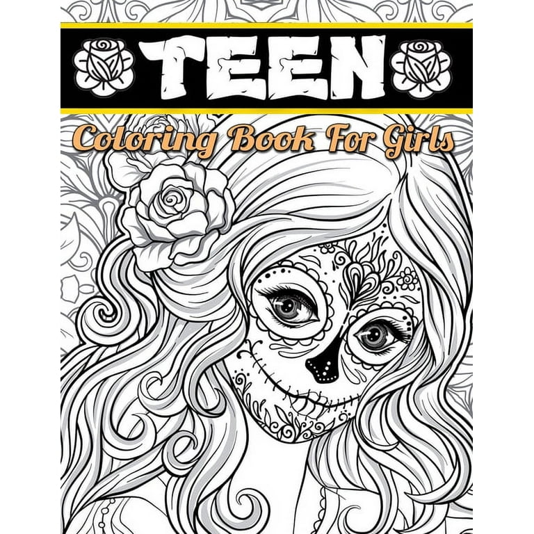 Teen: stress relief coloring books for teens & Teenagers, Fun Creative Arts  & Craft Teen Activity & Teens With Gorgeous Fun (Paperback)