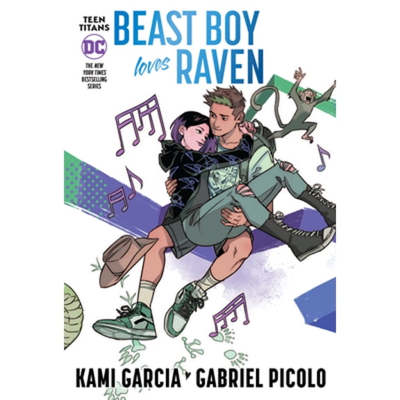Pre-Owned Teen Titans: Beast Boy Loves Raven (Connecting Cover Edition) (Paperback) by Kami Garcia