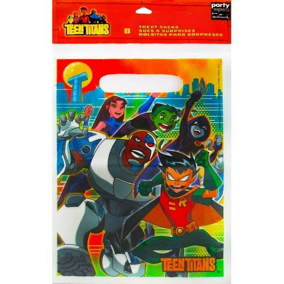Teen Titans Favor Bags (8ct)