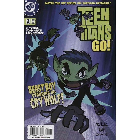 Teen Titans Go! #2 VF ; DC Comic Book