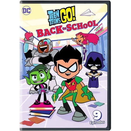 Teen Titans Go! Back To School (DVD), Warner Home Video, Animation