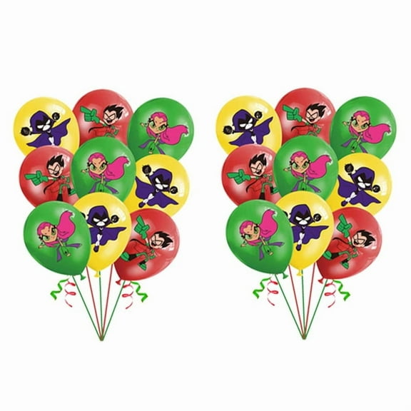 Teen Titans Go Balloons Party Supplies Birthday Favors Decorations Decor Kit Latex