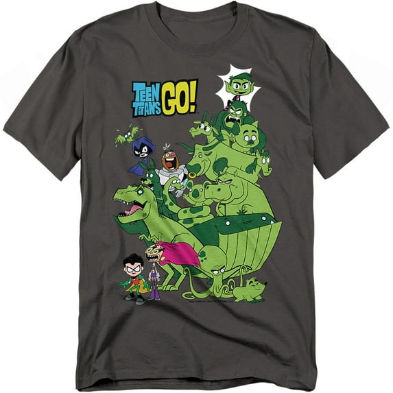 Teen Titans Go Beast Boy Stack Officially Licensed Adult T Shirt