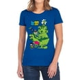 thumbnail image 1 of Teen Titans Go Beast Boy Stack Women's T Shirt, Royal, 2X-Large, 1 of 6