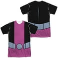 thumbnail image 1 of Teen Titans Go Beast Boy Uniform Unisex Adult Sublimated Costume T Shirt (Front/Back), Medium, 1 of 2