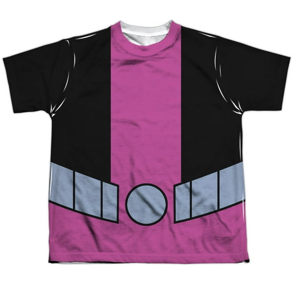 Teen Titans Go - Beast Boy Uniform - Youth Short Sleeve Shirt - Medium