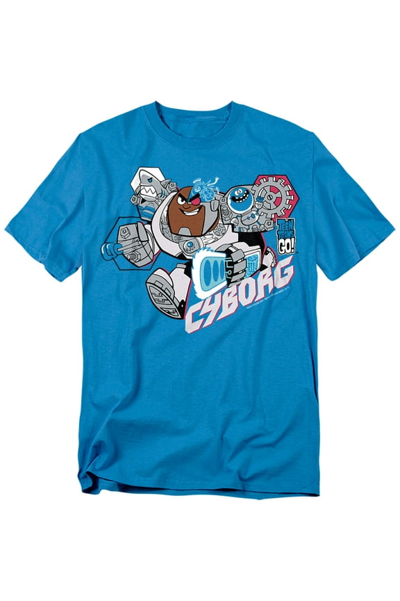 Teen Titans Go T-Shirt Cyborg Unisex Graphic Tee For Men & Women
