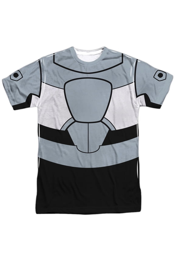 Teen Titans Go - Cyborg Uniform - Short Sleeve Shirt - X-Large
