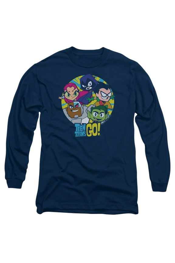 Teen Titans Go - Go Go Group - Long Sleeve Shirt - Medium