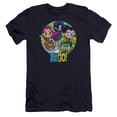 thumbnail image 1 of Teen Titans Go - Go Go Group - Premium Slim Fit Short Sleeve Shirt - X-Large, 1 of 2