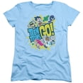 thumbnail image 1 of Teen Titans Go Go S/S Women's T-Shirt Light Blue, 1 of 1