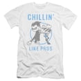thumbnail image 1 of Trevco Sportswear TTG125-PSF-5 Teen Titans Go Like Pros Premium Canvas Adult Slim Fit 30-1 Short Sleeve T-Shirt, White - 2X, 1 of 2