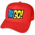 thumbnail image 1 of Teen Titans Go! Logo Foam Snapback Trucker Hat - Unisex for Men and Women, 1 of 5