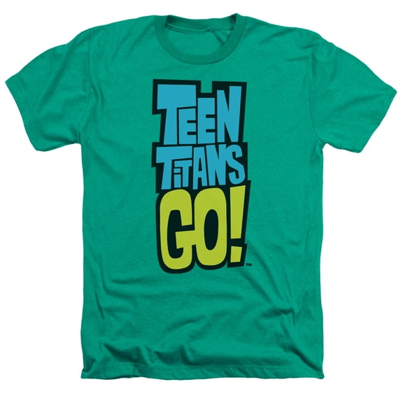 Teen Titans Go - Logo - Heather Short Sleeve Shirt - Small
