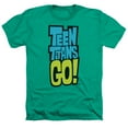 thumbnail image 1 of Teen Titans Go - Logo - Heather Short Sleeve Shirt - XXX-Large, 1 of 2