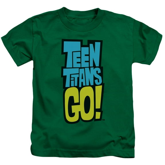 Teen Titans Go - Logo - Juvenile Short Sleeve Shirt - 4