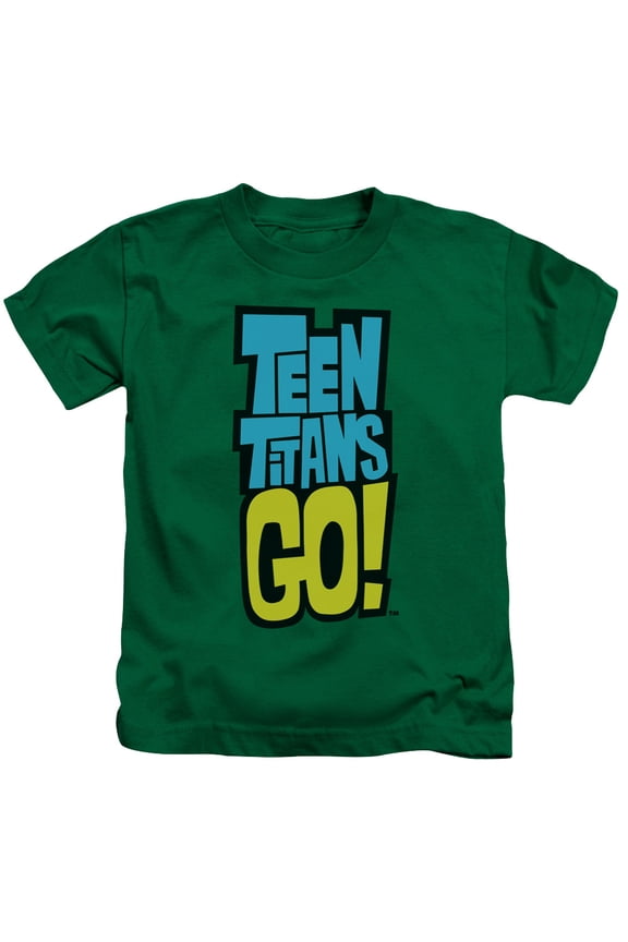 Teen Titans Go - Logo - Juvenile Short Sleeve Shirt - 4