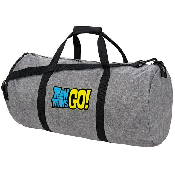 Teen Titans Go! Logo Lightweight Duffel Bag for Sports and Gym Packable for Travel