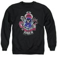 thumbnail image 1 of Teen Titans Go Raven Adult Crewneck Sweatshirt Black, 1 of 1