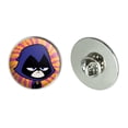 thumbnail image 1 of Teen Titans Go! Raven Metal 1.1" Tie Tack Hat Lapel Pin Pinback, 1 of 6