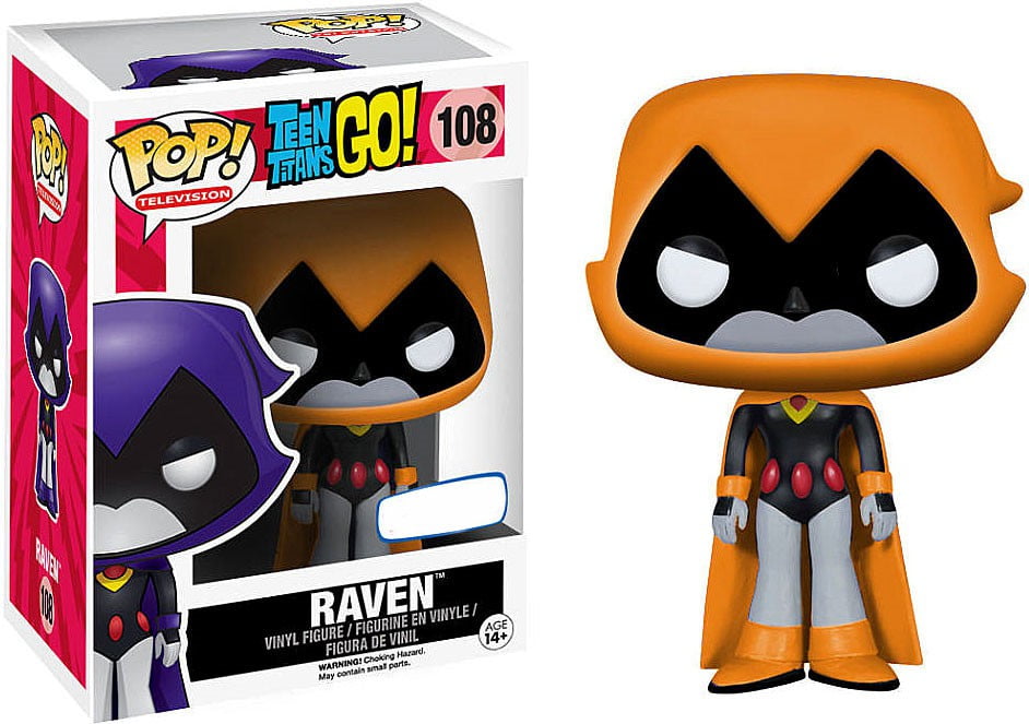 Teen Titans Funko POP! Television Raven Vinyl Figure [Orange
